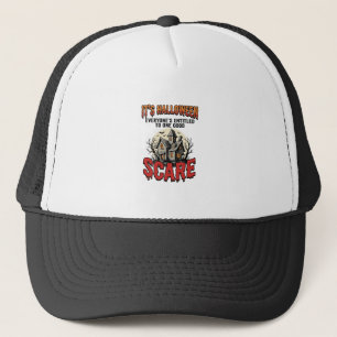 Casquette Conception de chemise effrayante de maison hantée 