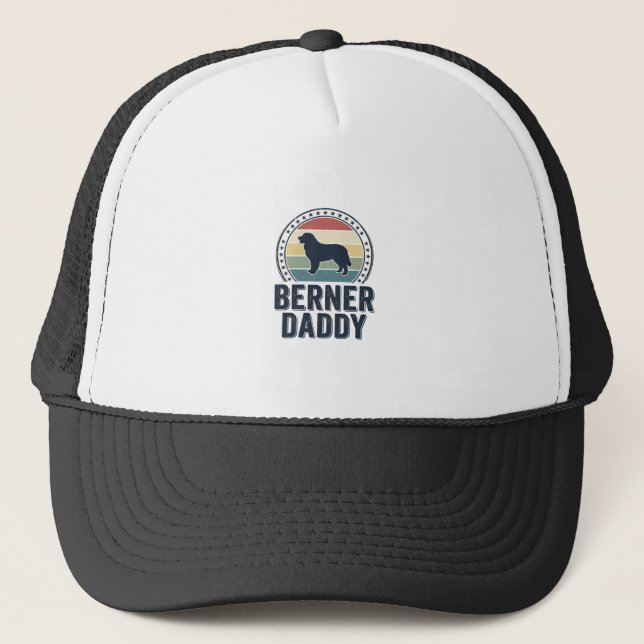 Casquette Conception de chemise vectorielle Berner Daddy Vin (Devant)