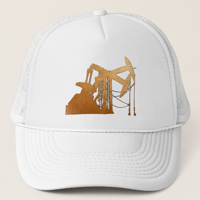 Casquette Conception de cuivre affligée de dispositif de (Devant)