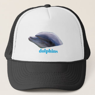 Casquette Conception de dauphin mignon de la vie océanique