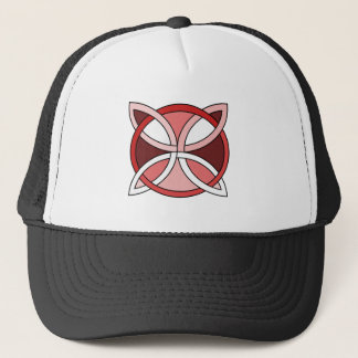 Casquette Conception de Knotwork de Celtic - rouge de