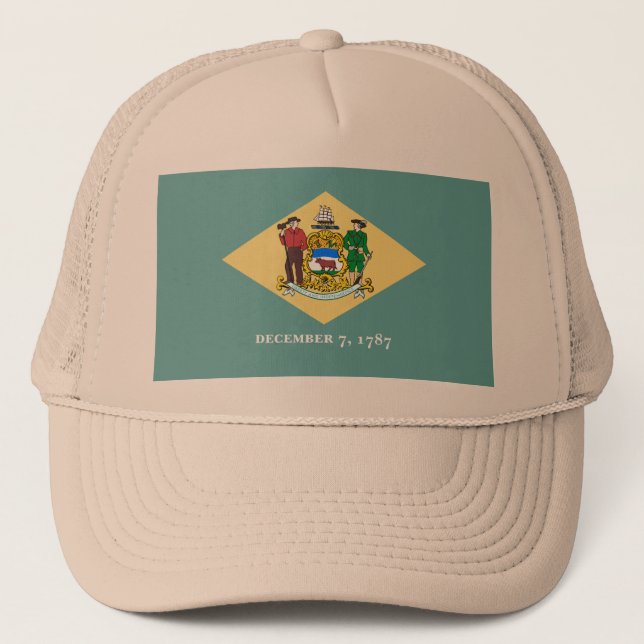 Casquette Conception de l'indicateur d'état du Delaware (Devant)