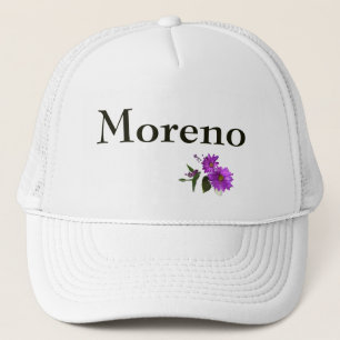 Casquette Conception de marguerites - Lettres d'olive