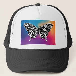 Casquette Conception de papillon avec des couleurs de couche