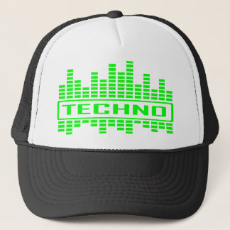 Casquette Conception de rythme de techno