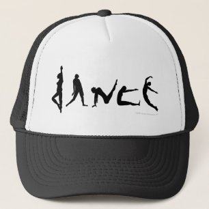 Casquette Conception de silhouette de danse de danse