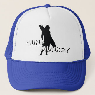 Casquette Conception de silhouette de surfer de Shortboard
