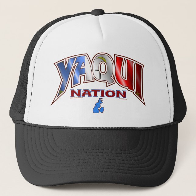Casquette Conception de sports de nation de Yaqui (Devant)