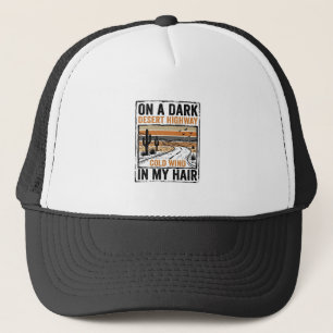 Casquette Conception de T-Shirt Graphique Vintage Desert Hig