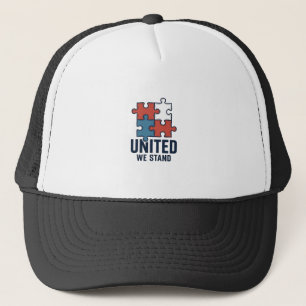 Casquette Conception de T-shirt patriotique pièce de puzzle 