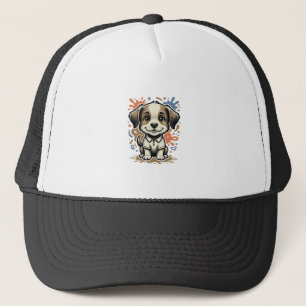 Casquette Conception de vecteur de gravure d'éclaboussure de