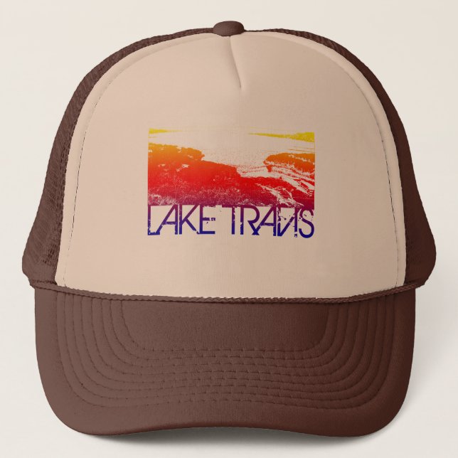 Casquette Conception d'horizon de Travis de lac (Devant)