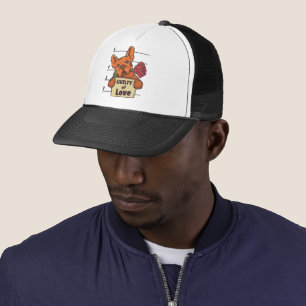 Casquette Conception drôle d'amant de bouledogue français