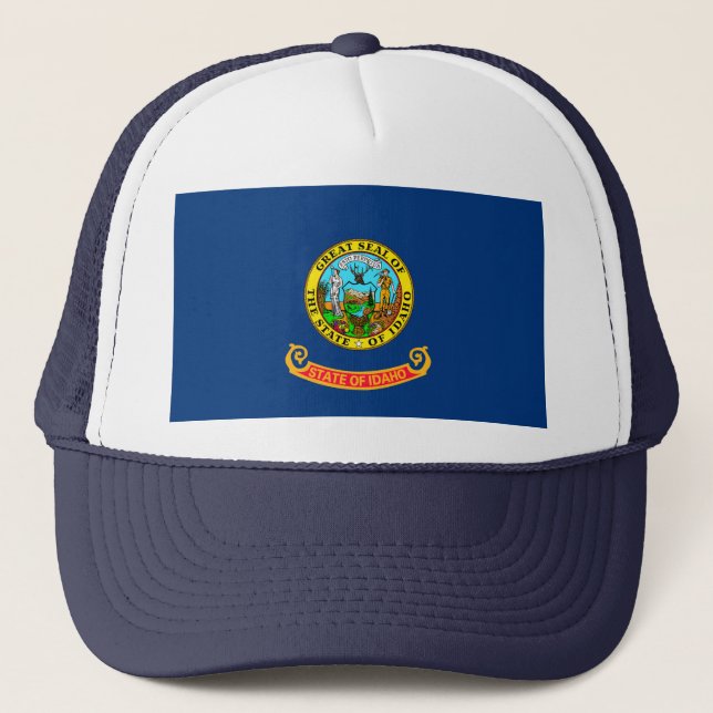 Casquette Conception du drapeau de l'État de l'Idaho (Devant)