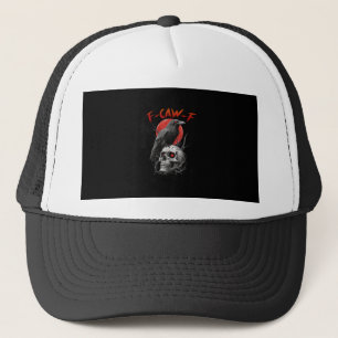 Casquette Conception esthétique drôle de corbeau F-Caw-F