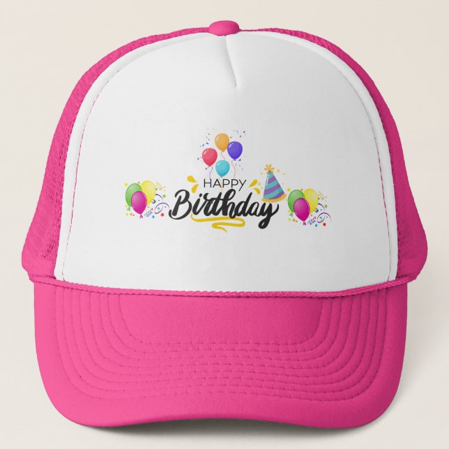 Casquette Conception Joyeux Anniversaire Article-02 (Devant)