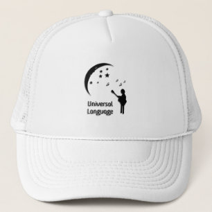 Casquette Conception musicale de langue universelle