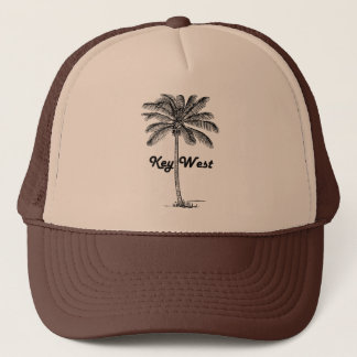 Casquette Conception noire et blanche de Key West la Floride
