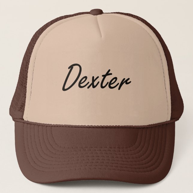 Casquette Conception nommée artistique de Dexter (Devant)