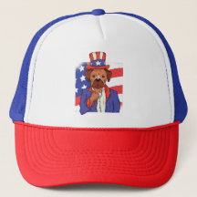 Conception patriotique USA pour chiens du 4 juille