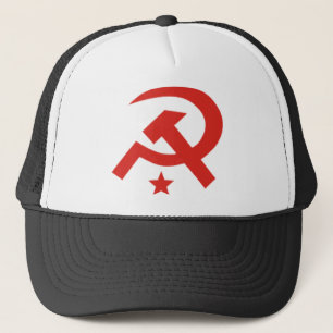 Casquette Conception soviétique de marteau et de faucille