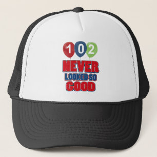 Casquette conceptions d'anniversaire de 102 ans