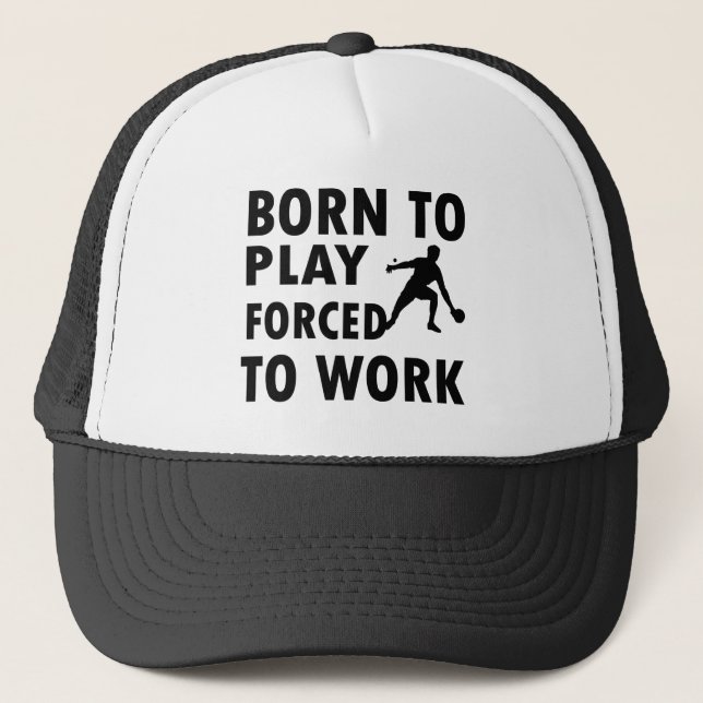 Casquette Conceptions fraîches de ping-pong (Devant)