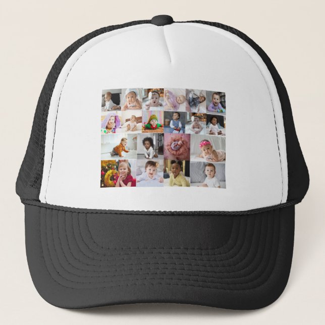 Casquette Concevez votre propre collection de photos 20 (Devant)
