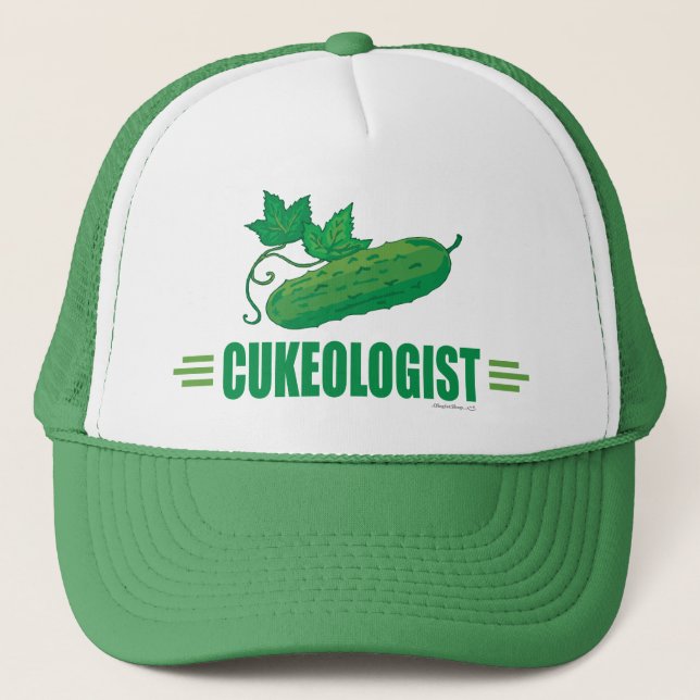 Casquette Concombre drôle (Devant)