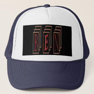 Casquette Conçu pour Ben avec son nom dessus