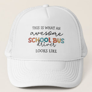 Casquette Conducteur de bus scolaire Appréciation Drôle cade