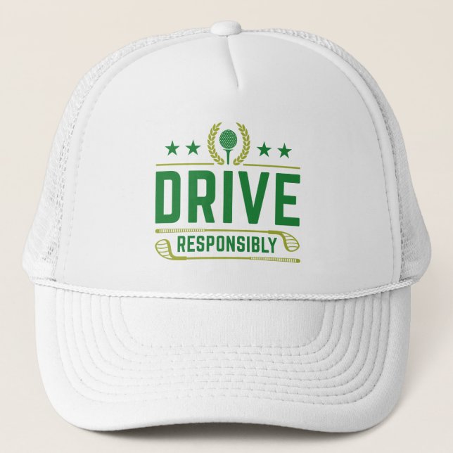 Casquette Conduire de manière responsable (Devant)