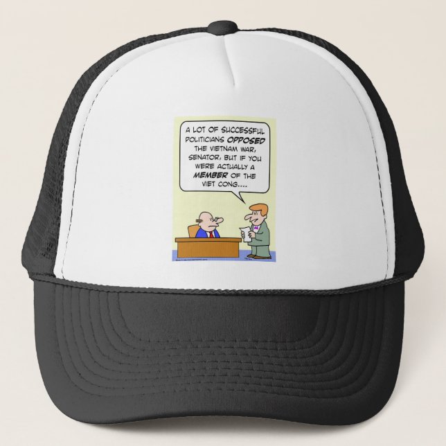 Casquette cong de viet de sénateur de guerre de Vietnam (Devant)