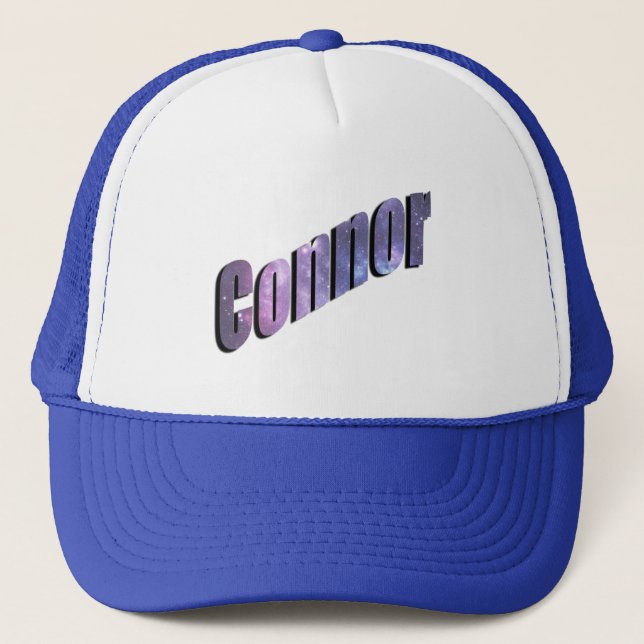 Casquette Connor, Nom, Logo, (Devant)