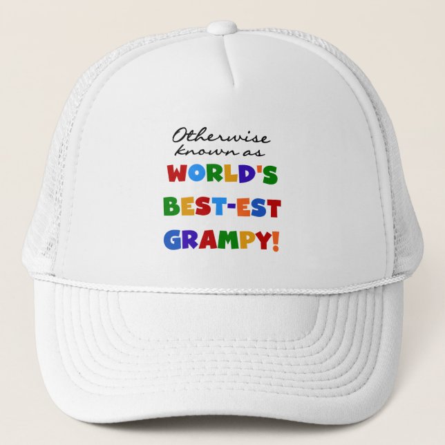Casquette Connu par ailleurs comme le meilleur cadeau Grampy (Devant)