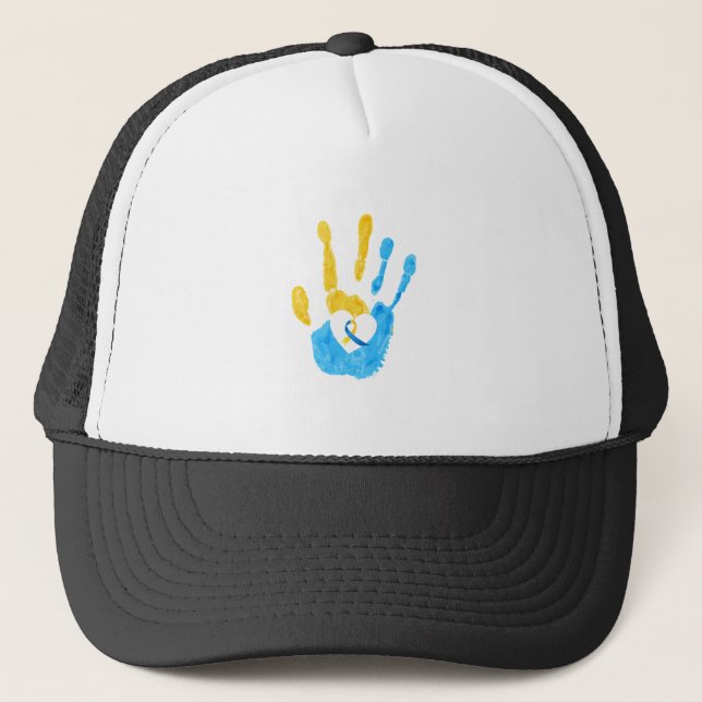 Casquette Conscience de syndrome de Down (Devant)
