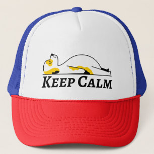 Casquette Conserver le chapeau de camion calme