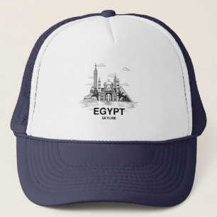 Casquette Construction Architecture Skyline pour l'Egypte