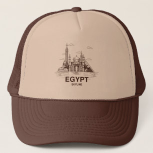 Casquette Construction Architecture Skyline pour l'Egypte