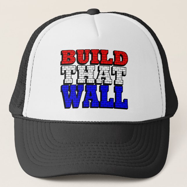 CASQUETTE CONSTRUISEZ CE MUR (Devant)