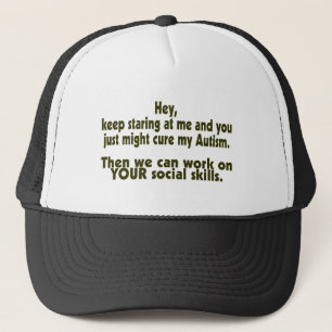 Casquette Continuez fixement à regarder alors nous peut