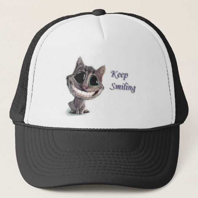 Casquette Continuez le sourire (Devant)