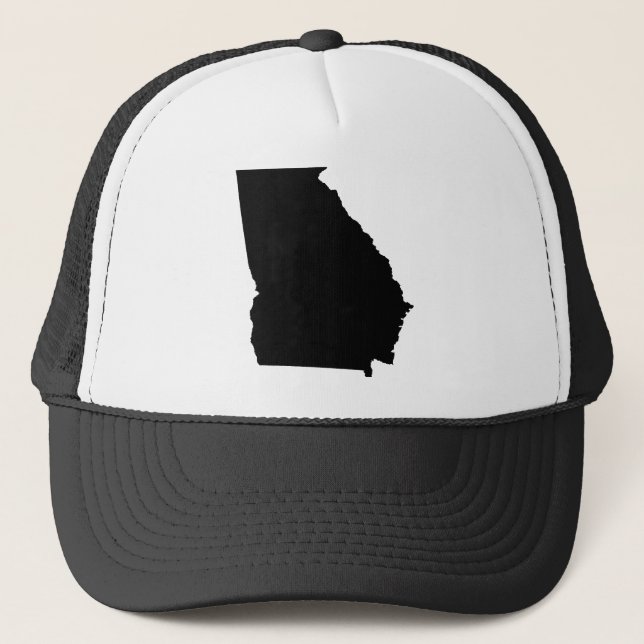 Casquette Contour d'état de la Géorgie (Devant)