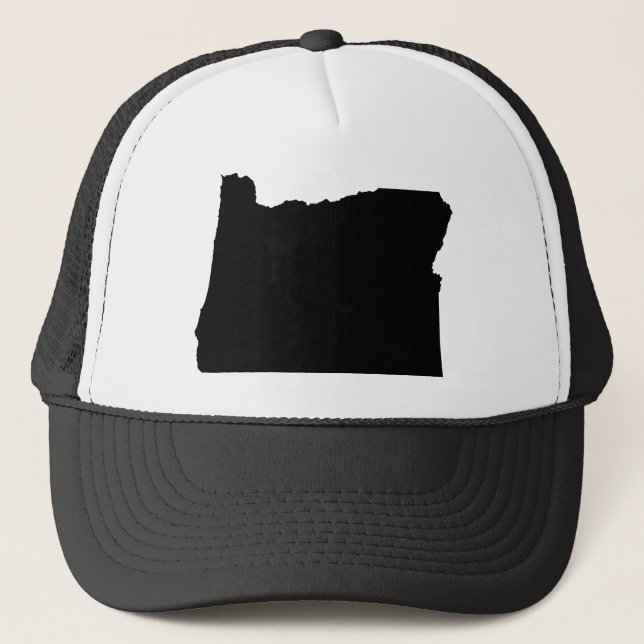 Casquette Contour d'état de l'Orégon (Devant)