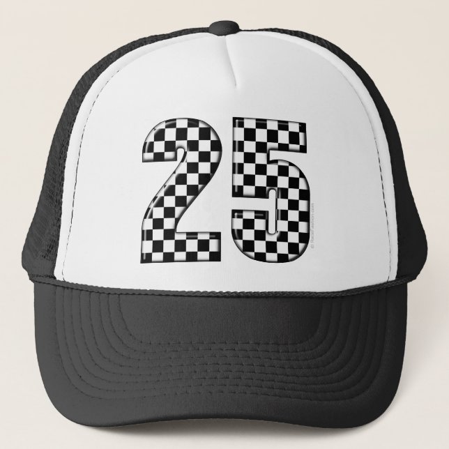 Casquette contrôleurs numéro 25 d'emballage automatique (Devant)