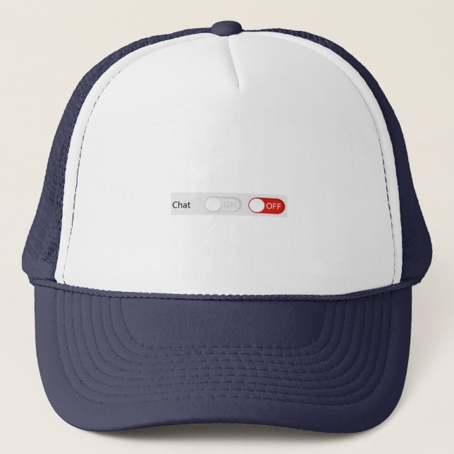 Casquette Conversation désactivé (Devant)
