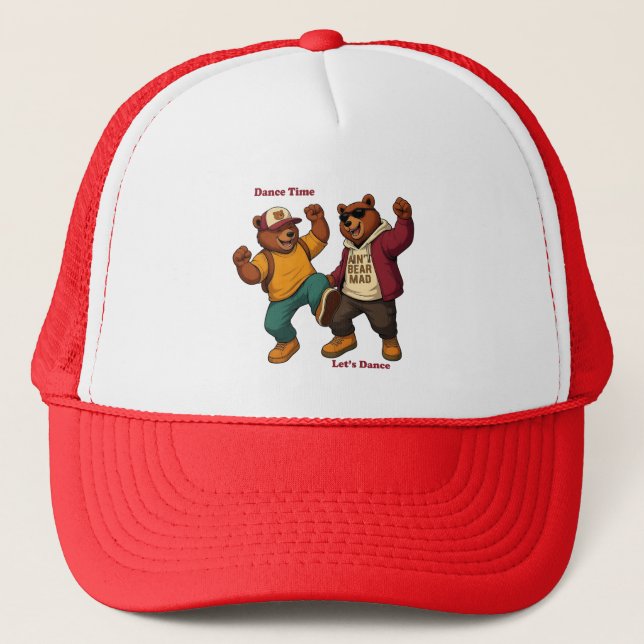 Casquette Cool Dancing Bears (Devant)
