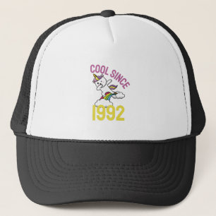 Casquette Cool depuis 1992 Dabbing Unicorn Chat 30e annivers