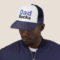 Cool moderne papa typographie Trucker Chapeau