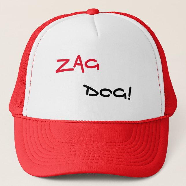 Casquette cool Red Zag Dog (Devant)